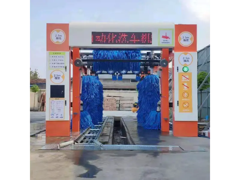 Tunnel Car Washing Machine 9 brushes Q9