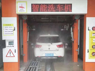 D9 Tunnel Car Wash Equipment with 9 Brush 4 Blowers Fully Automatic Machine for Car Wash