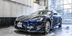 Can I wash Tesla in touchless car wash