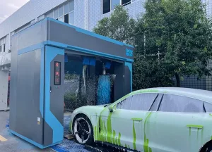 automatic rollover car wash machine