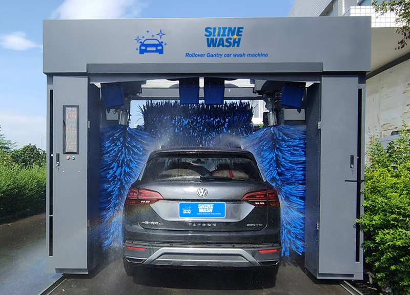 S9 Gantry Car Wash Machine with 5 Brushes (4)