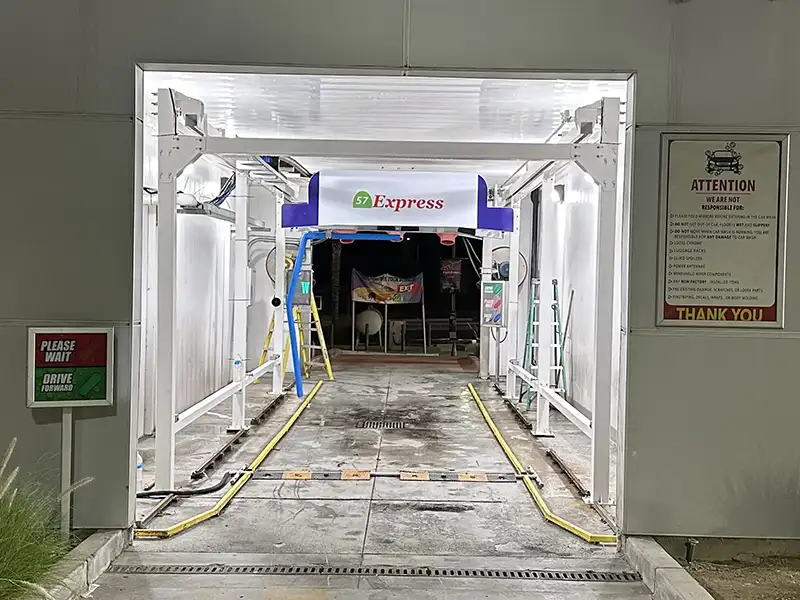touchless car wash machine