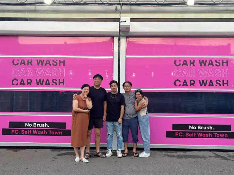 Shinewash Installs Advanced Touchless Automatic Car Wash System for South Korean Customer
