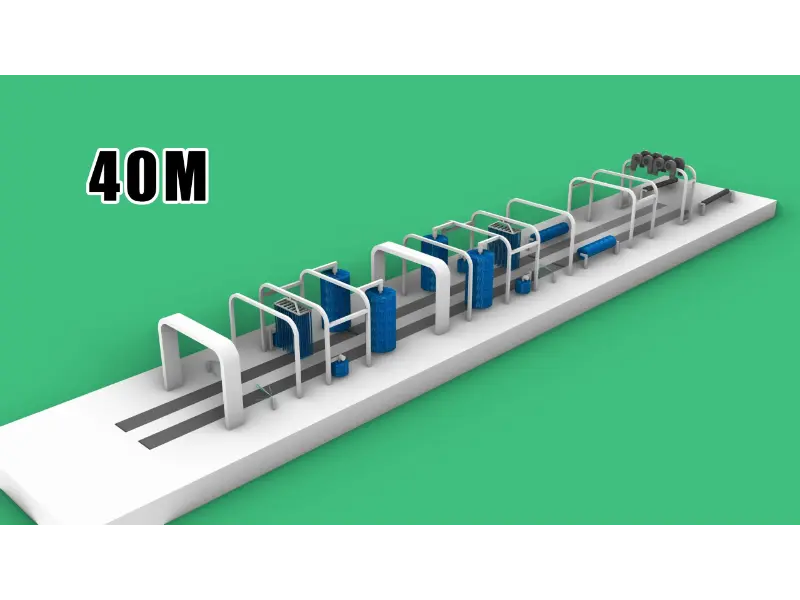 40m Conveyor Tunnel Car Wash System
