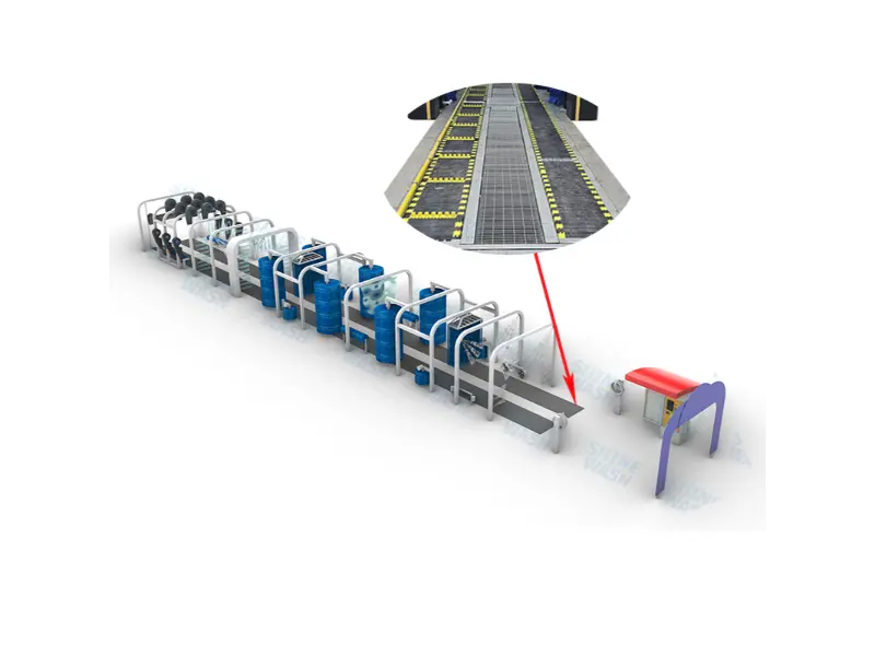 dual conveyor belt system