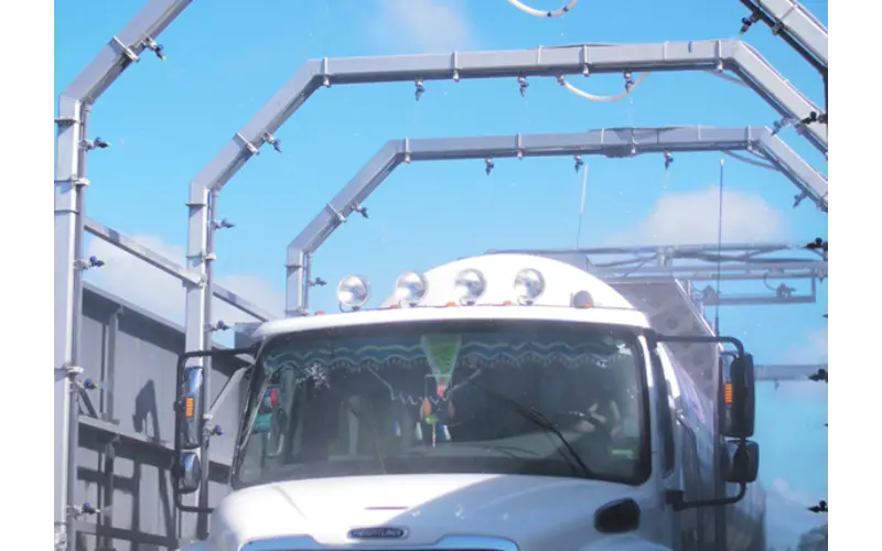 truck wash system