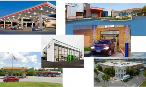 Locations of aumatic car washes