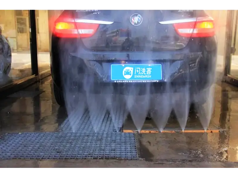undercarriage Touchless-car-wash-machine