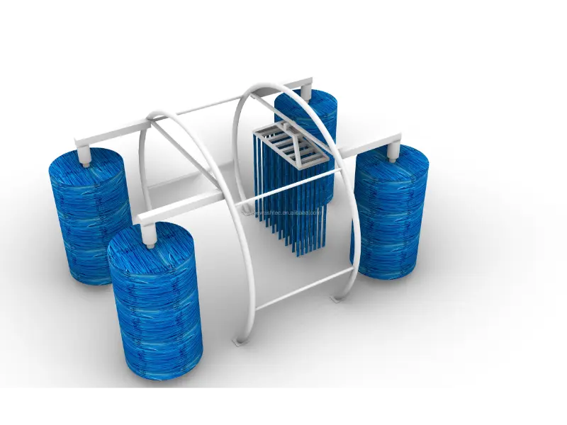 details of long tunnel car wash system