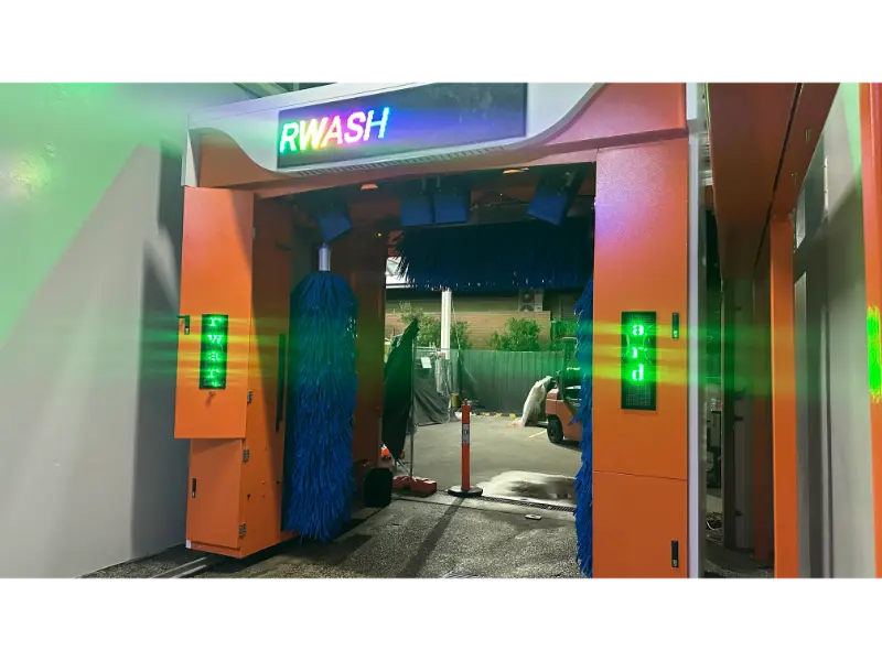 Australia's Custom S1 Rollover Car Wash Machine