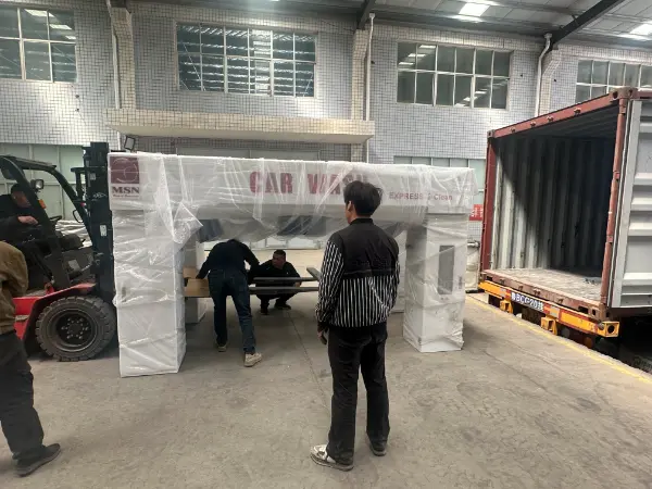 SHINEWASH Ships S1 Soft Touch Car Wash Machine to Sri Lanka (2)