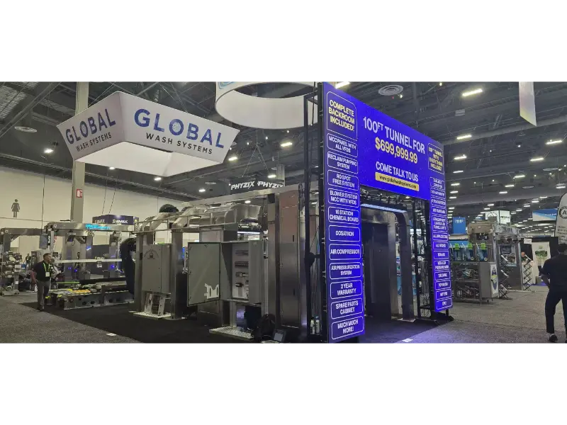Shinewash Showcases Cutting-Edge Car Wash Solutions at The Car Wash Show 2025 in Las Vegas (1)