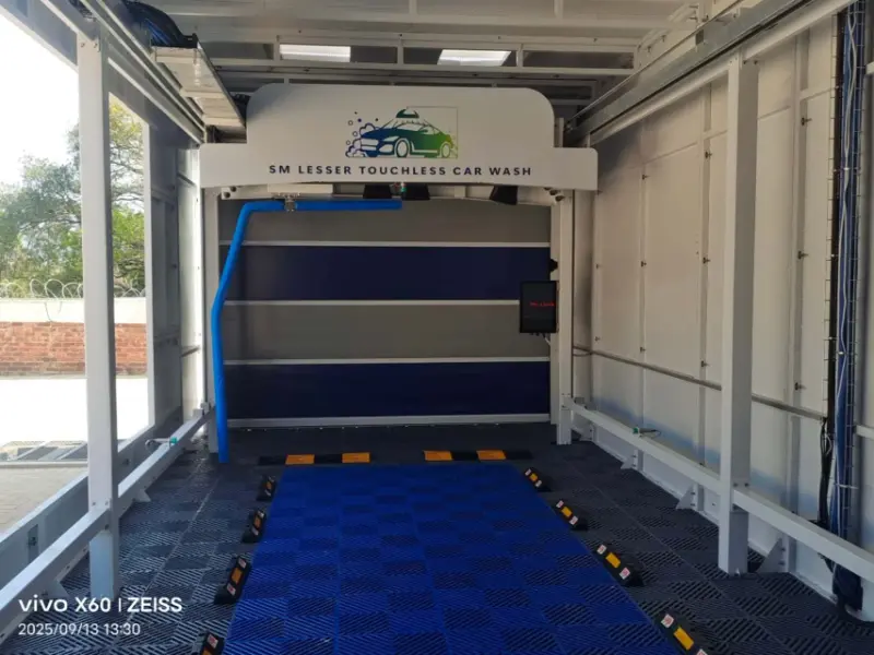 South Africa Success K9 Touchless Car Wash Machine Installation Boosts ROI (1)