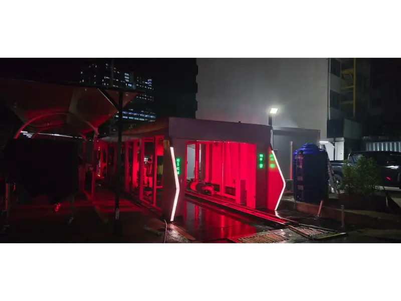 Shinewash Tunnel Type Touchless Car Wash Machine