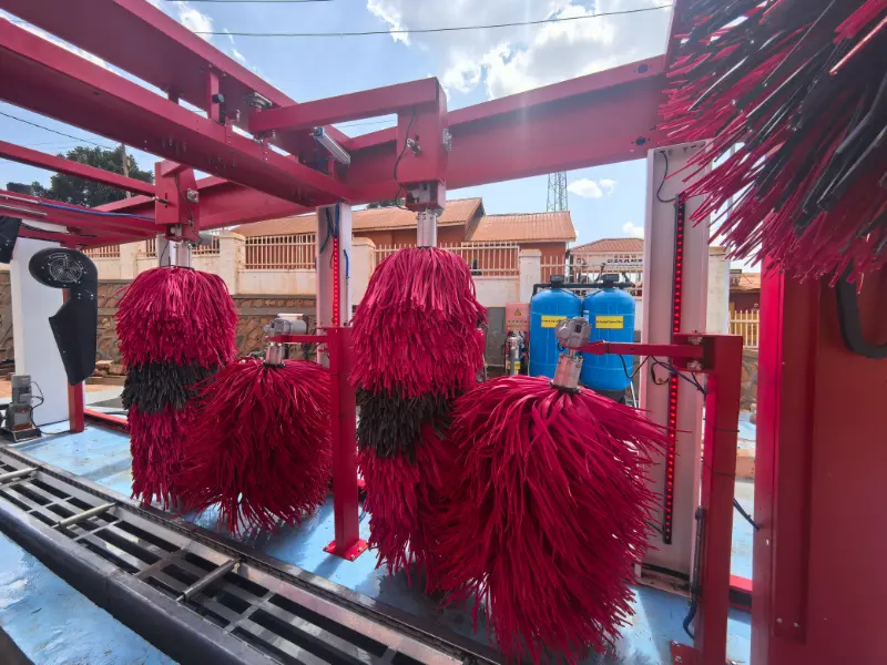 Shinewash Delivers and Installs Q9 Tunnel Car Wash in Uganda