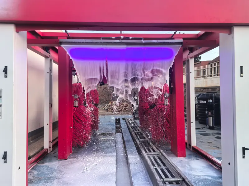 Shinewash Delivers and Installs Q9 Tunnel Car Wash in Uganda