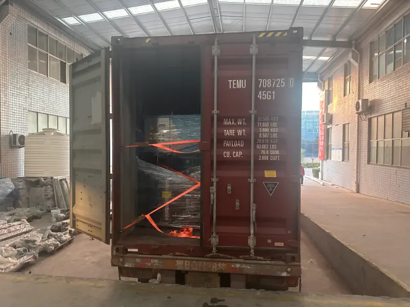 The Third Unit of K9 Touchless Car Wash Machine and Housing Structure Shipped to Our Japanese Distributor