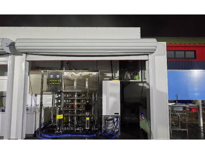 The Third K9 Touchless Car Wash Machine for the Japanese Client Is Currently Under Installation and Debugging