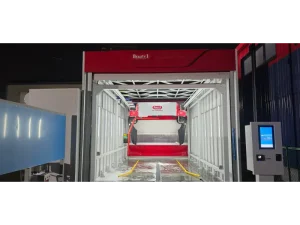 The Third K9 Touchless Car Wash Machine for the Japanese Client Is Currently Under Installation and Debugging