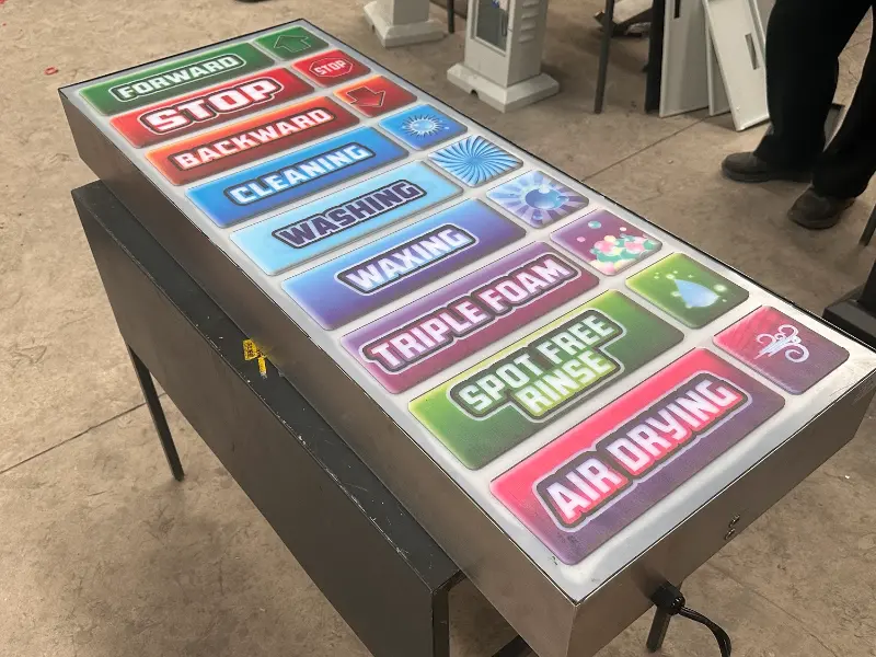 Custom American-Style Advertising Billboard