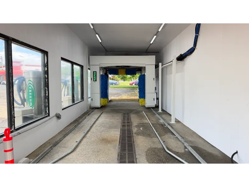 5-Brush Gantry Car Wash Machine with Fixed Drying System