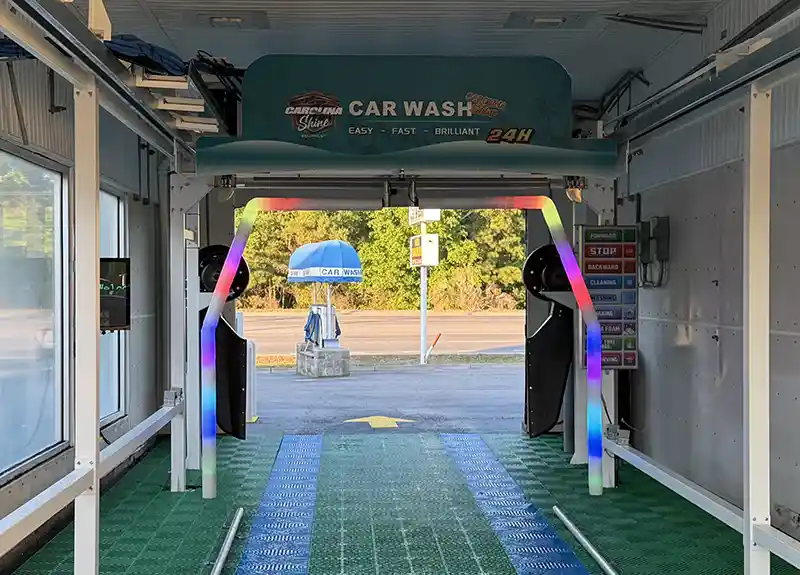 Dual-arm Touchless Car Wash