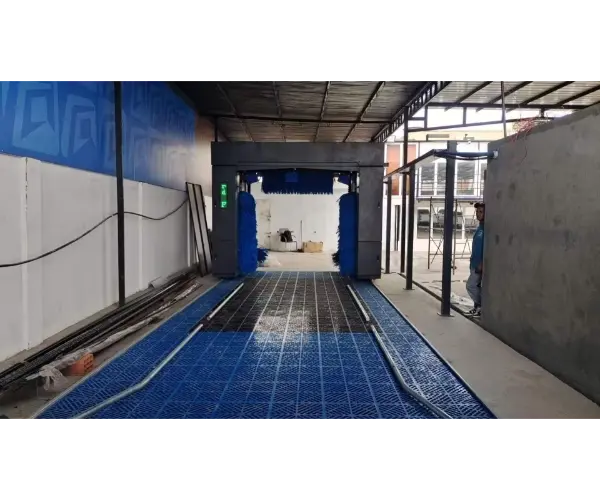 Gantry Car Wash Installed for Venezuelan Client