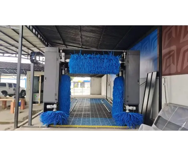 Gantry Car Wash Installed for Venezuelan Client