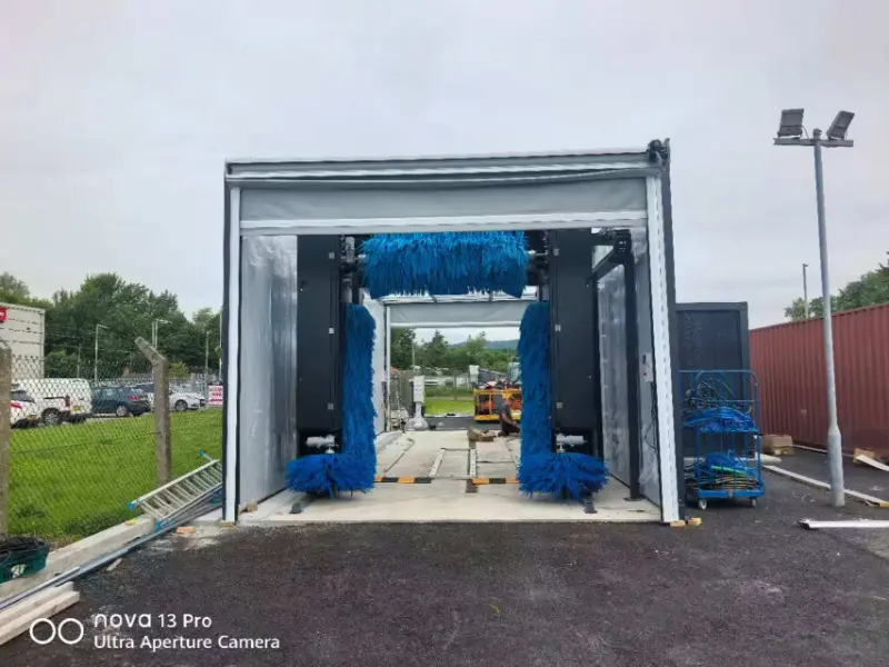 Shinewash Delivers Bespoke 13m × 5m × 5m Shelter & Equipment Room for UK Client (2)
