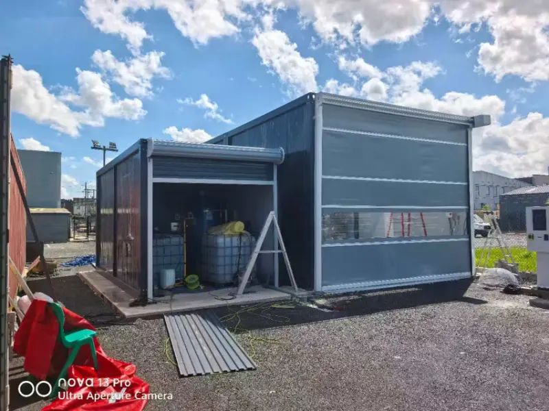 Shinewash Delivers Bespoke 13m × 5m × 5m Shelter & Equipment Room for UK Client (4)