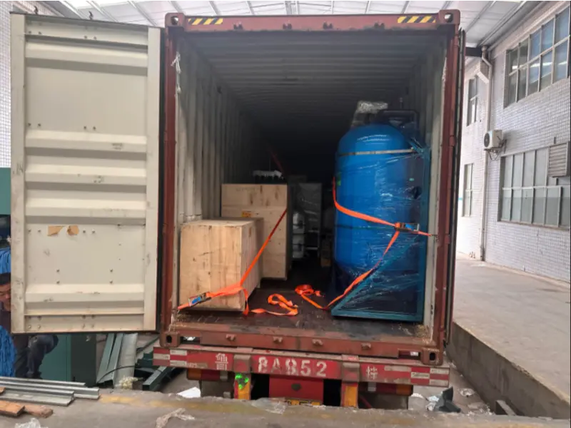 6 K9 Touchless Car Wash Machines Shipped to Shinewash UK Client in 3 Containers