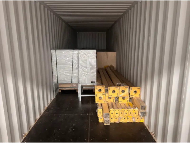 6 K9 Touchless Car Wash Machines Shipped to Shinewash UK Client in 3 Containers