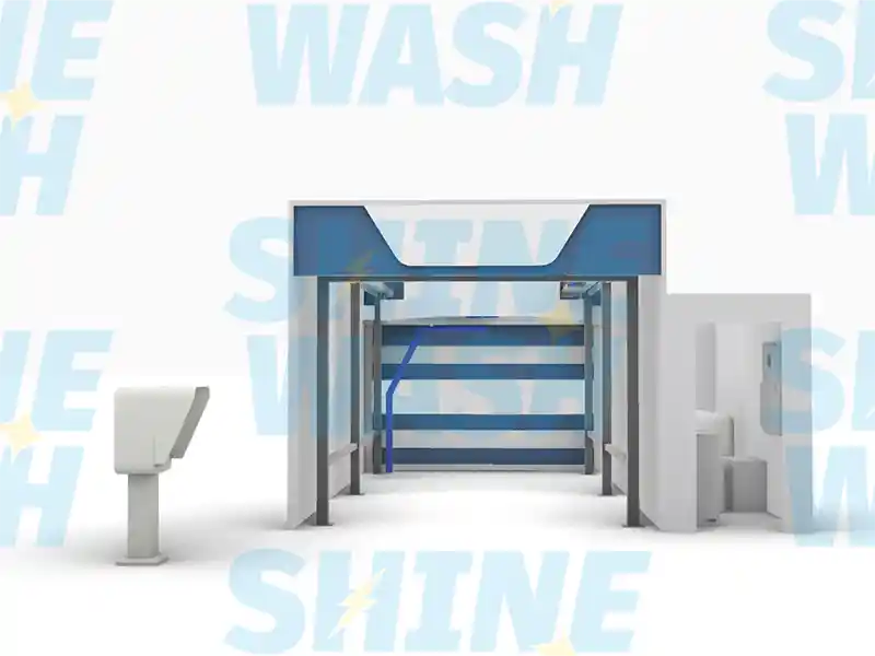 Customized Car Washing House and Equipment Space