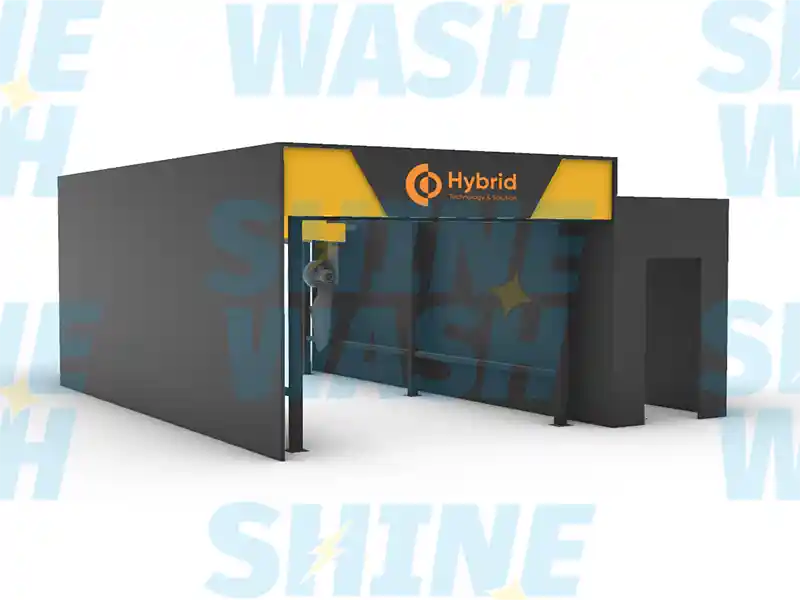 Customized Car Washing House and Equipment Space