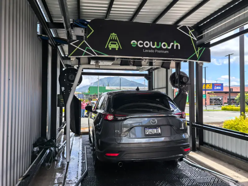 Guatemala Client's Second K9 Touchless Car Wash System