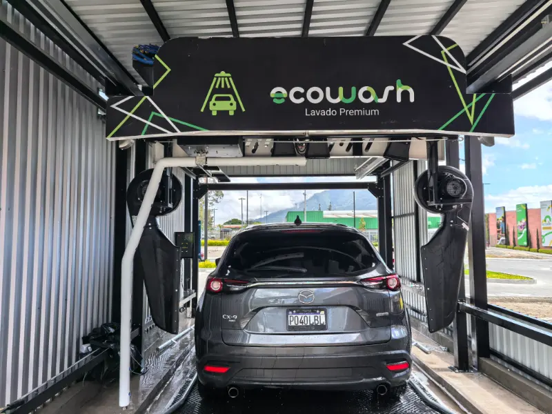 Guatemala Client's Second K9 Touchless Car Wash System