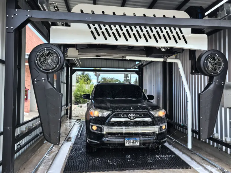 Guatemala Client's Second K9 Touchless Car Wash System