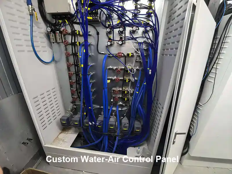 Custom Water-Air Control Panel