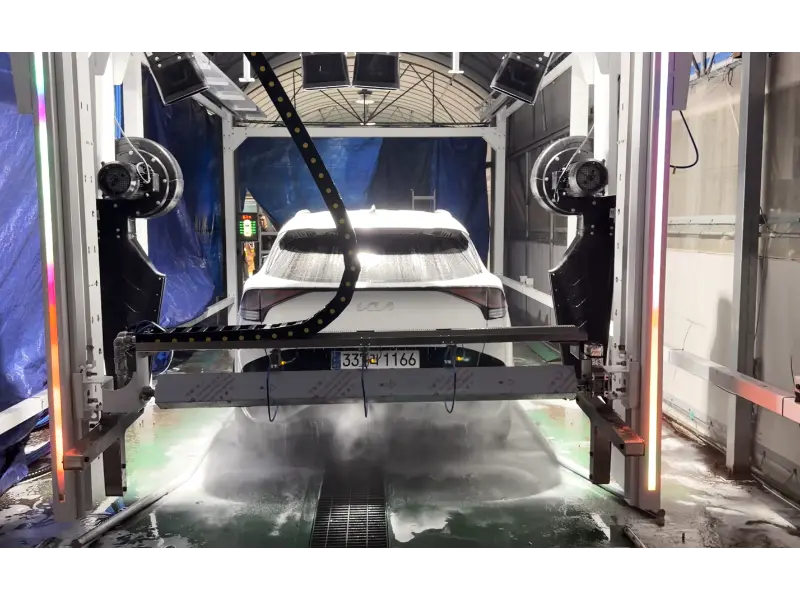 Touchless Car Wash Machine with High-Pressure Water Up and Down