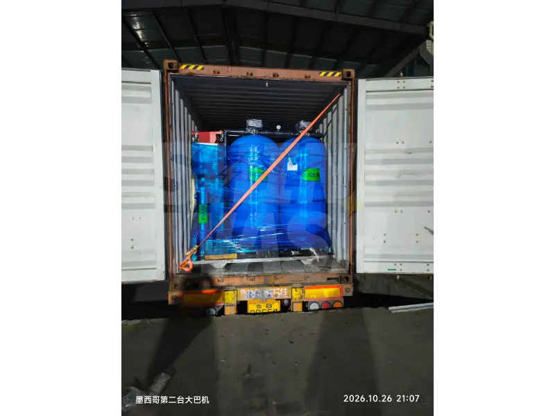 The Second Bus Wash Machine for Shinewash Mexican Customer Has Been Shipped