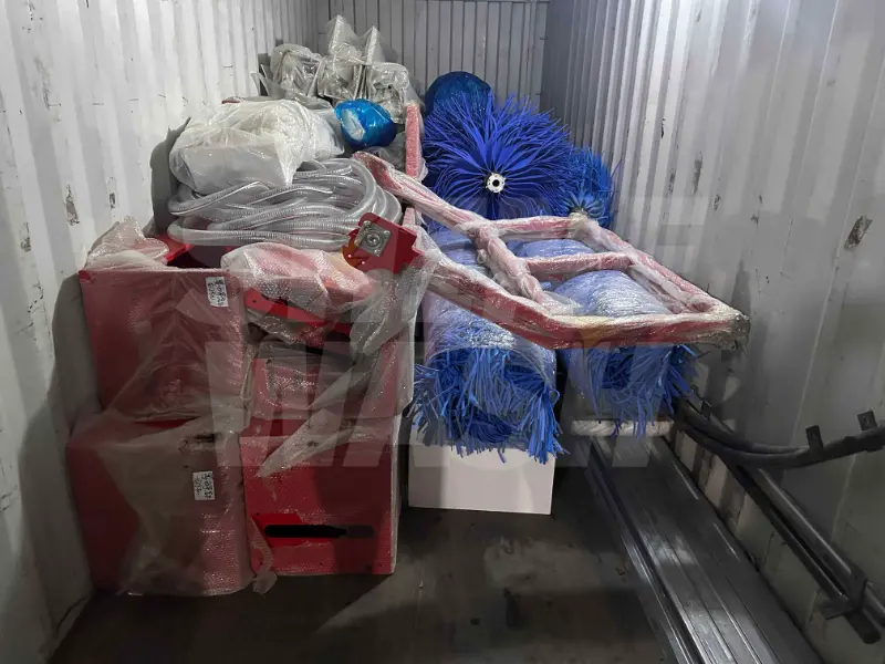The Second Bus Wash Machine for Shinewash Mexican Customer Has Been Shipped